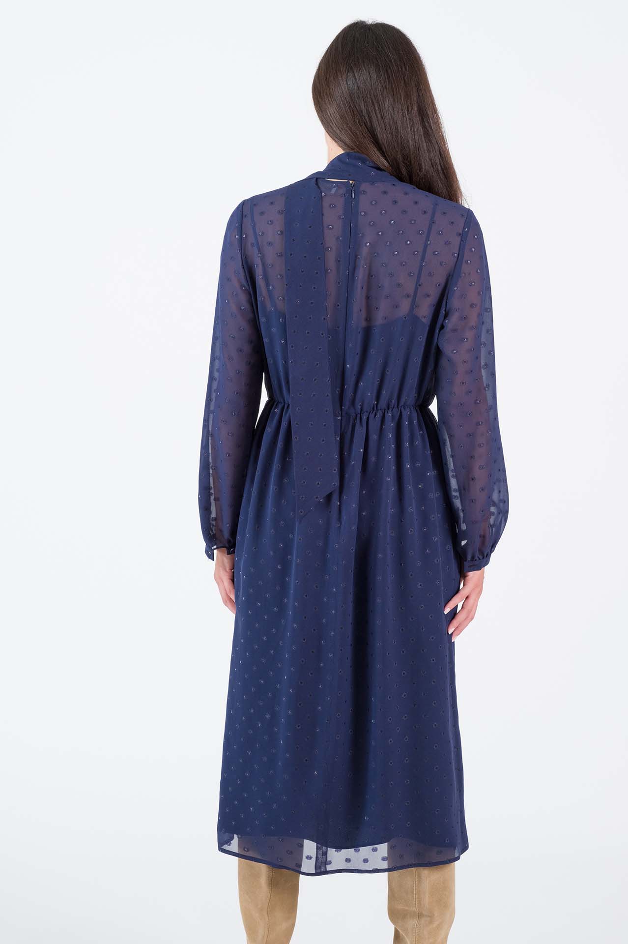 Abito-in-seta-blu-Macramè-Italia-5