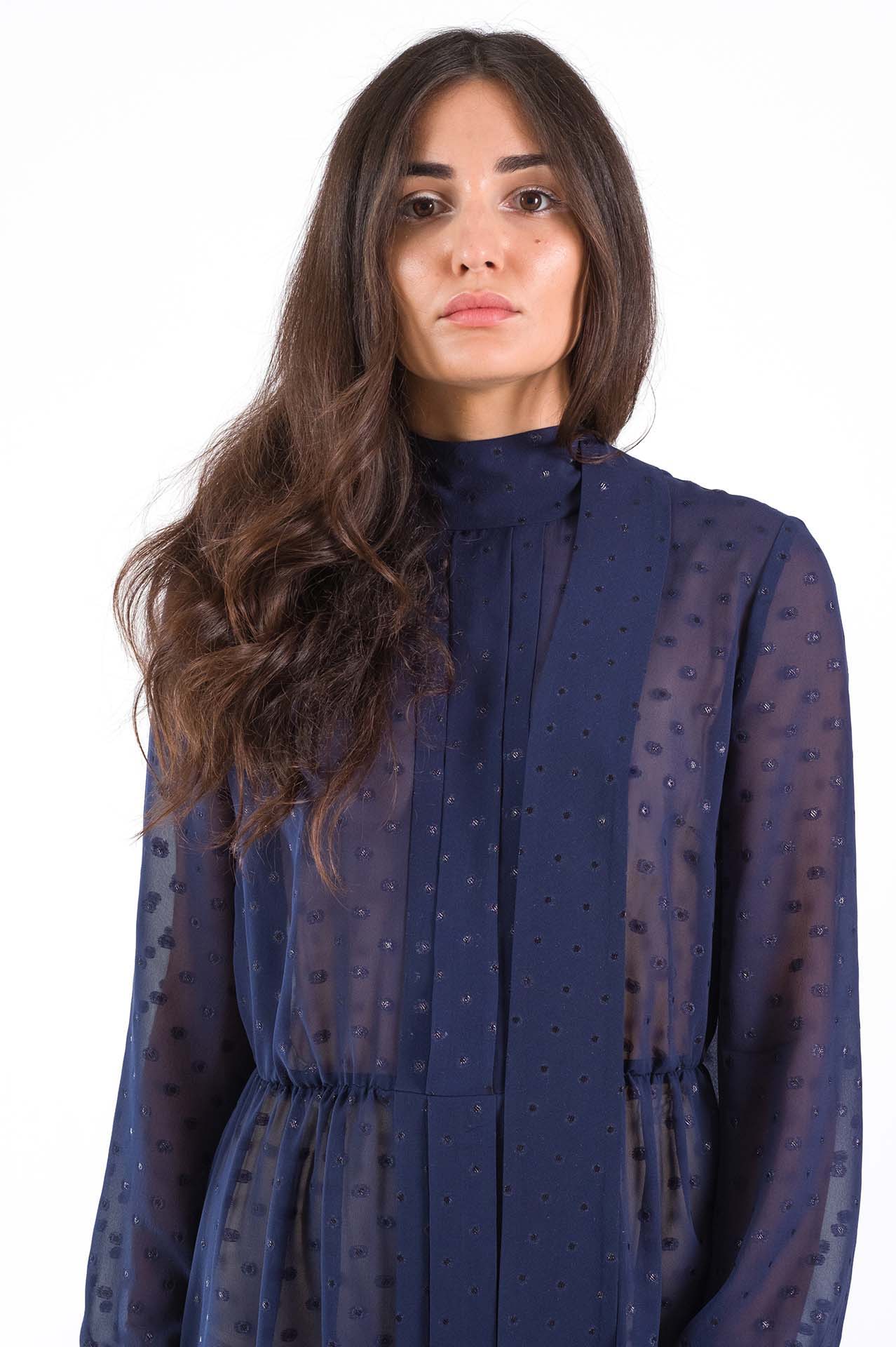 Abito-lungo-blu-in-seta-Macramè-Italia-4