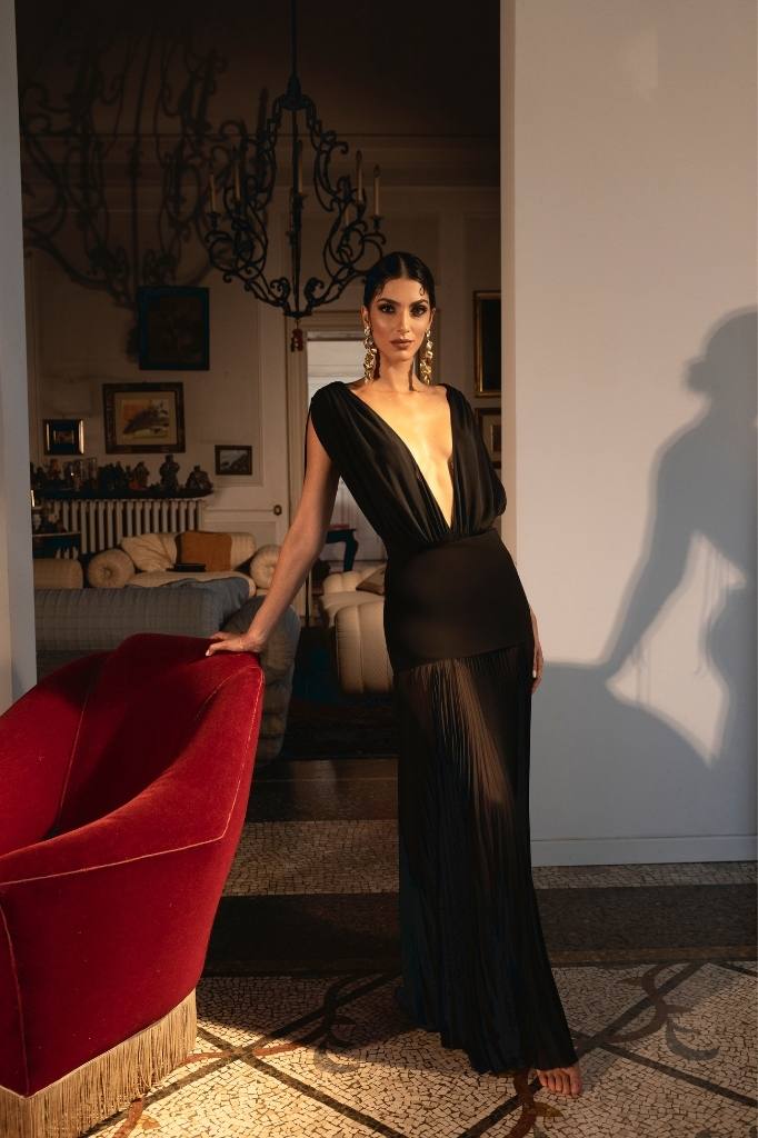 body donna in tessuto doppiato