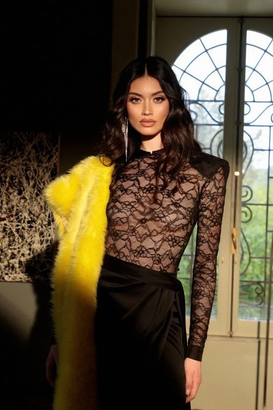 SHB05FW26-27 Body-Collo -Polsi contrasto