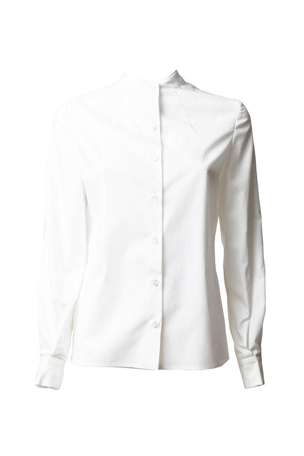 camicia cotone eco bianca